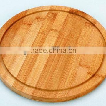 ROUND WOODEN/BAMBOO CUTTING BOARD with sink