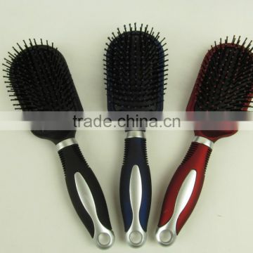 2015 hot sale Hair brush with rubber painting