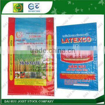 PP woven BOPP bag in agriculture, fertilizer, animal feed