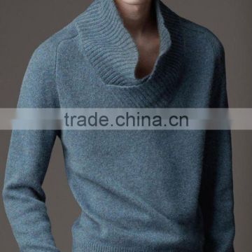 2014 Men's fashion neck cashmere sweater