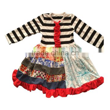 JY-150 Latest frock designs for teenage girls kids fancy dresses smocked toddler clothing