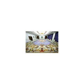 100% Nylon Cut Pile Large Handmade Wool Sitting Room Carpet For Hotel