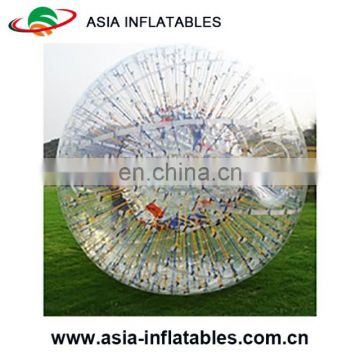 Wholesale Inflatable Colors Strips Zorb Ball , Human Bouncy ball Including Repair Kit