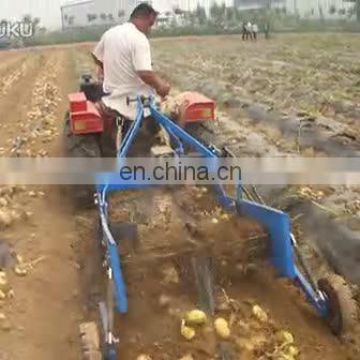 Tractor mounted One Row Scattering Potato carrot harvest machine for sale