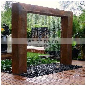 corten steel metal commercial outdoor garden treasures classics furnitures