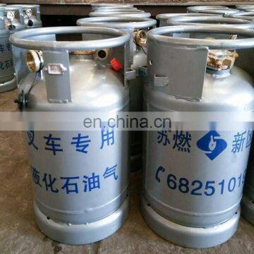 Portable 15Kg Gas Cylinder For Cooking Propane Lpg Bottle In Panama Costa Rica Nigeria