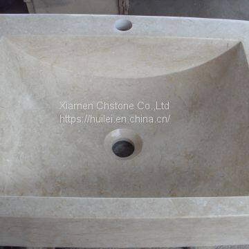 Beige Travertine Wahbasin, Beige Travertine Bathroom Sinks