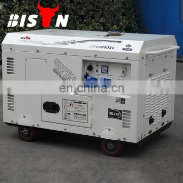 BISON(CHINA) BS12000SE 10kw 10kva China Supplier Three Phase 220V Silent Diesel Generator With ATS