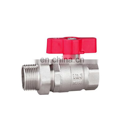 Factory Price Gas Factory Directly Provide 1/2 Inch Brass Ball Valve Dimensions