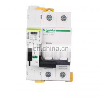 Matis MT53NUV Dry Contact Voltage Protection Circuit Breaker matching with Acti9 MCB, RCCB, RCBO for high low voltage protection