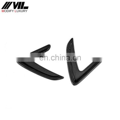 For BMW 3 Series F30  Carbon Look Air Vent Side Fender Covers Decor Trim