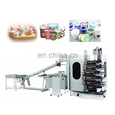 FJL-6B Automatic Six-colors curved surface offset plastic coffee cup printing machine price