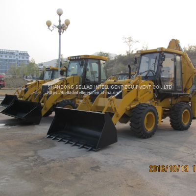 China Brand Mini Backhoe Loader  with Front Bucket Capacity in Stock