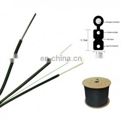 1/2/4/6/8/12 cores outdoor indoor ftth optical drop cable