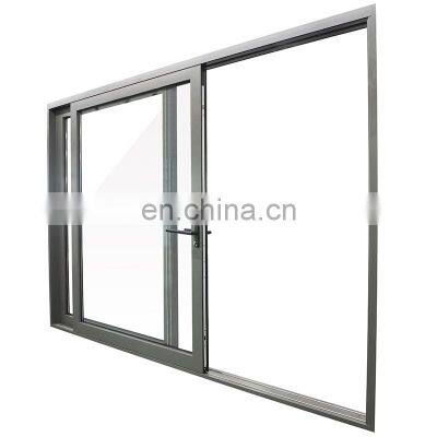 Modern home exterior aluminum glass door price