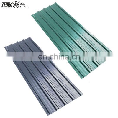 Prime Quality Grey Color Corrugated Steel Sheet Wave Tile PPGI PPGL Galvanized Roofing Sheet