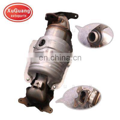 XG-AUTOPARTS Stainless Steel High Quality Front Catalytic Converter for Honda Civic Old Model for Honda Tribon