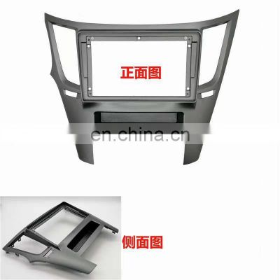 China Car Spare Parts For 2010-2014 Outback Car Navigation Stereo Mounting Frame Kit With Power Cable