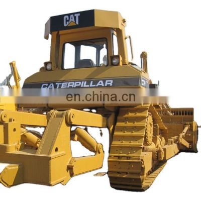 Caterpillar D7H crawler bulldozer , CAT D7 dozer for construction