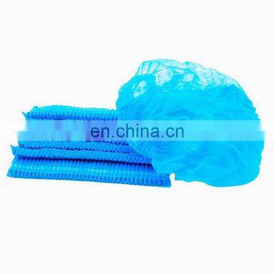 Medical Head Cover for Industry Disposable Single Elastic Double Elastic Nonwoven Mob Cap Clip Cap