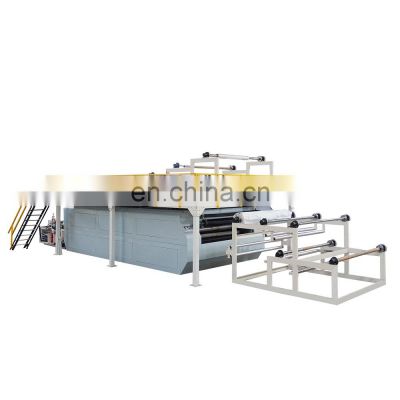 Double Belt flatbed Laminating Machine with Heating and Cooling Zone