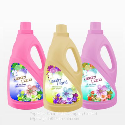 2L Laundry Liquid Detergent Cleaning Product China Factory Wholesale Household Chemicals