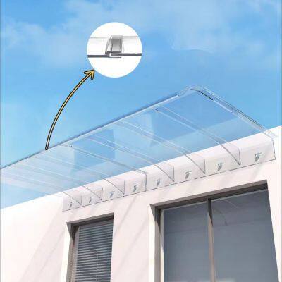 Invisible awning|Polycarbonate cnaopy