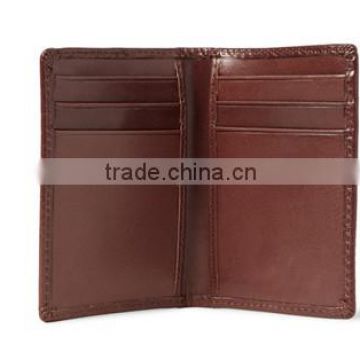 Wholesale Italian leather RFID card holder wallet for men