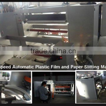 CL-FT-1300-AM Vertical Automatic Plastic Slitting&Rewinding Machine