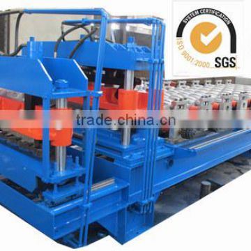 professional supplier PPGI Roofing Cold Sheeting ridge cap Roll Forming Machine