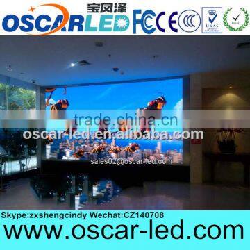 High resolution p6 full color led display indoor