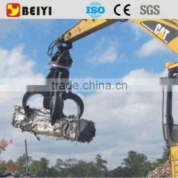 Q345B,NM360 hydraulic scrap grab for construction garbage