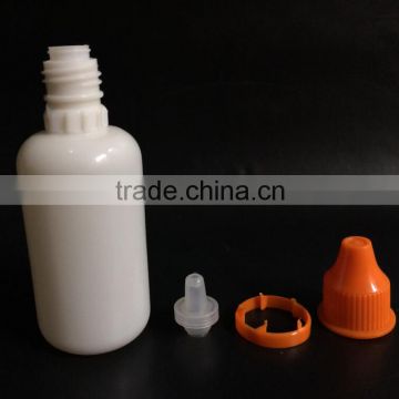 30ml LDPE drop bottle with tamper evidence cap