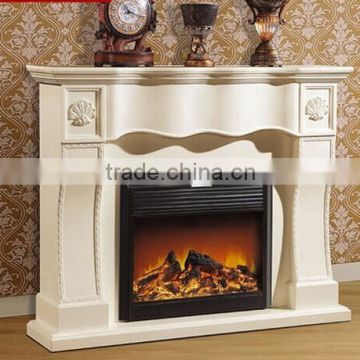 Travertine antique home decorative stone fireplace