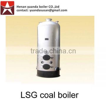 vertical LSG 300-1000KG coal fired steam boiler vertical boiler