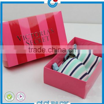 CMYK Printing Cardboard Paper Gift Box for Apparel, Custom Design Garment Paper Box, Wholesale Paper Package for T-shirt
