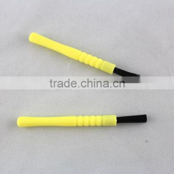 Reusable glue applicator brush for application of glue