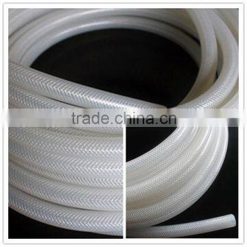 High quality FDA food grade flexible braid silicon rubber hose