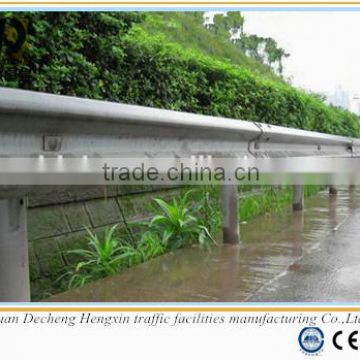 High quality hot dip galvanized highway guardrails with ISO certificate