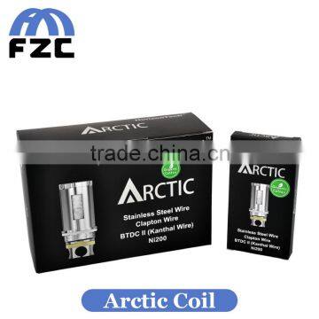 Alibaba Co UK Best Selling Authentic Horizon Arctic Sub Ohm Tank Replacement BTDC Coil Head Work with 10-100w Wholesale Price