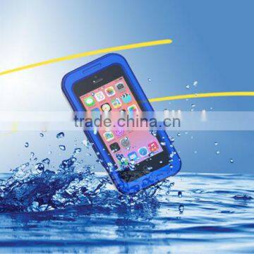 Hot snowproof Dirtdust proof hard cover waterproof case for Iphone 4 4s 5c