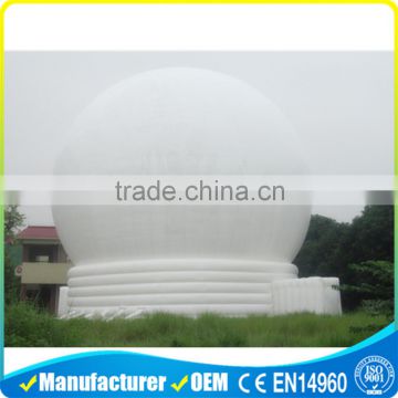 2016 OEM white inflatable projection dome tent igloo tent for events                        
                                                Quality Choice