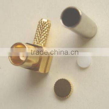 MCX female right angle crimp RG 174 RG316 connector adapter