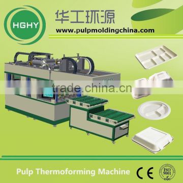 Pulp themoforming paper plates manufacturing machine