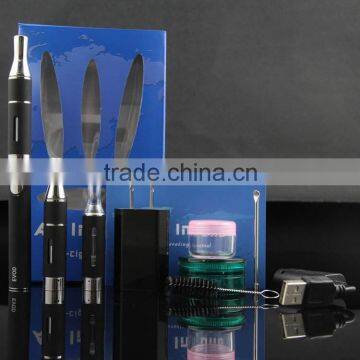 wholesale dry herb vaporizer pen, wax oil dry herb 3 in 1 ecig