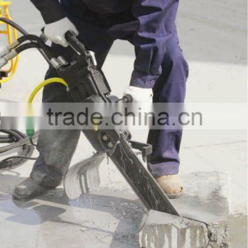 hydraulic hand held concrete cutting saw