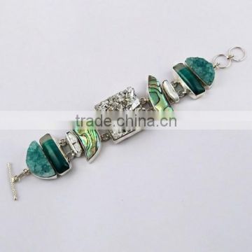 Delicate Secret !! Multi Stones 925 Sterling Silver Bracelet, Fine Silver Jewelry, Silver Jewelry Supplier