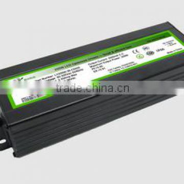 Compact 200W led driver 5600mA output durable power supply
