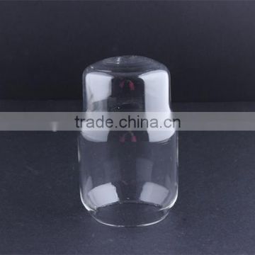 hot sale for borosilicate glass lampcover/lampcover for lighting/borosilicate glass tube,one end open,one end closed