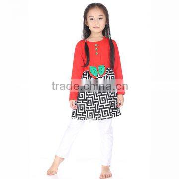 online sale children's Christmas pajamas clothing outfits 2016 hot sale 2 pieces long sleeve Christmas sets